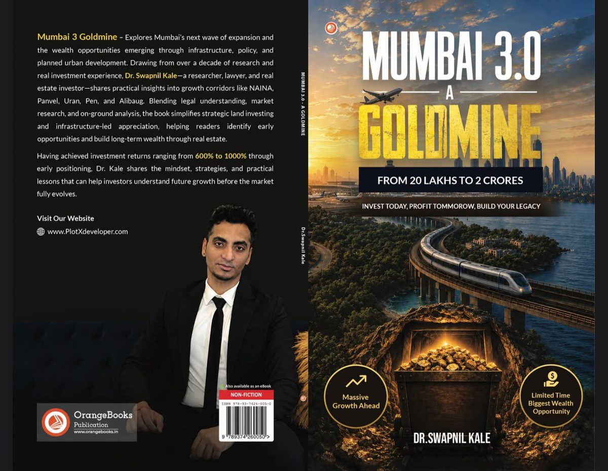 Mumbai 3.0: A Goldmine book cover — From 20 Lakhs to 2 Crores, by Dr. Swapnil Kale